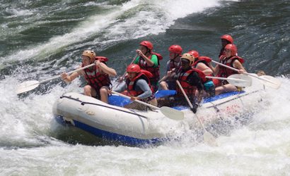 VICTORIA FALLS WHITE WATER RAFTING